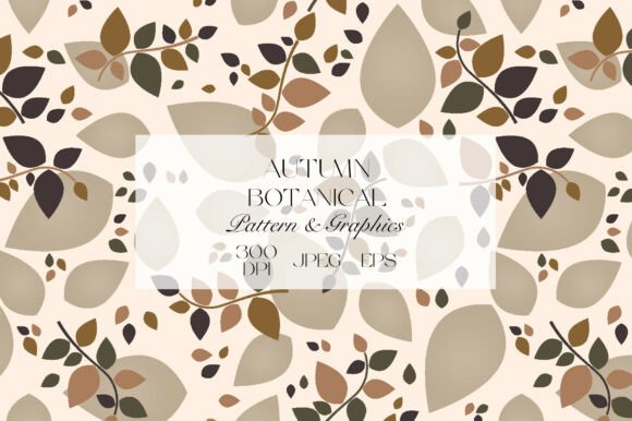 Autumn Botanical Seamless Pattern: A Timeless Design for Modern Creativity