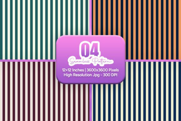 Classic Stripe Seamless Pattern Pack