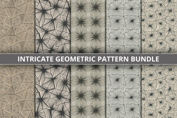 Intricate Geometric Pattern Bundle