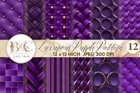Luxurious Purple Pattern Seamless: Elevate Your Creative Projects with Elegance and Opulence