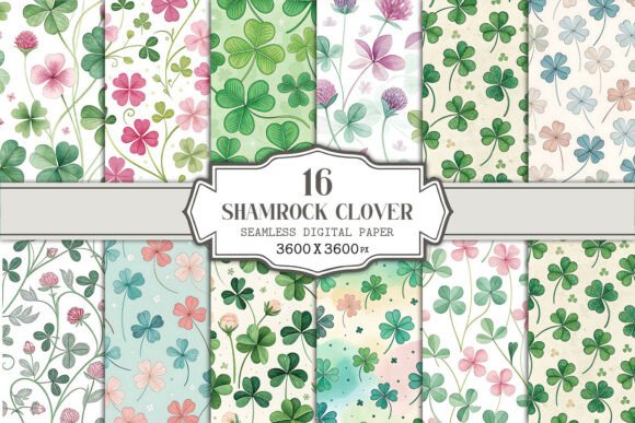 St. Patrick’s Day Pastel Floral Digital: A Versatile Design for Modern Creativity